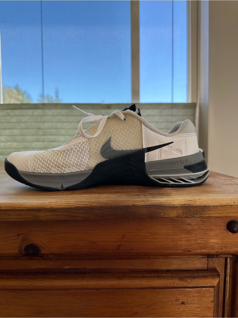 Nike Men’s White, Gray & Black Athletic Training Shoe